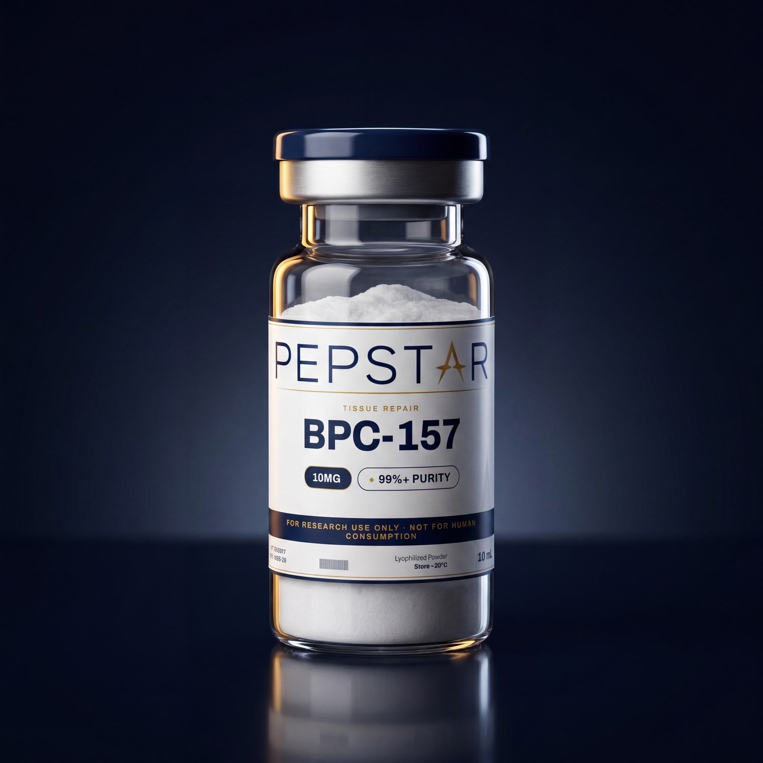 PEPSTAR research peptide vial