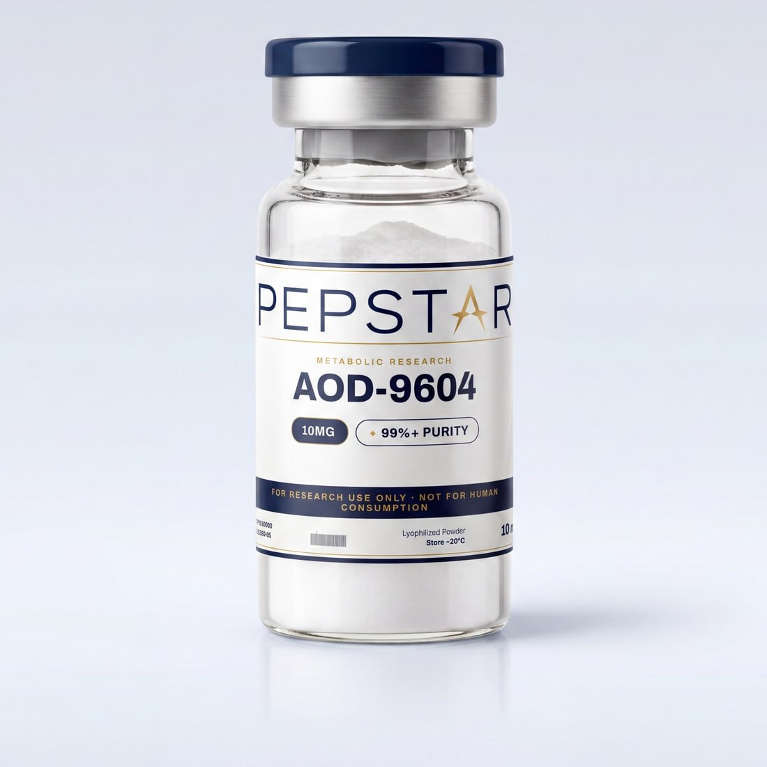 AOD-9604 research peptide vial