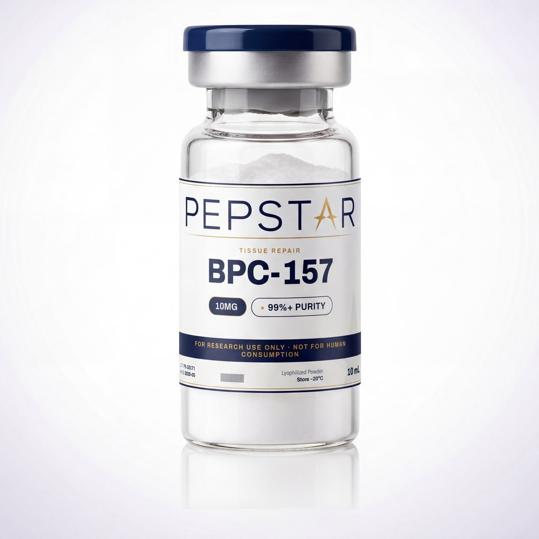 BPC-157 research peptide vial