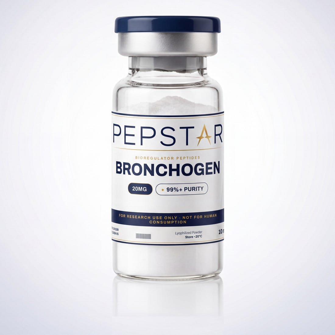 Bronchogen research peptide vial