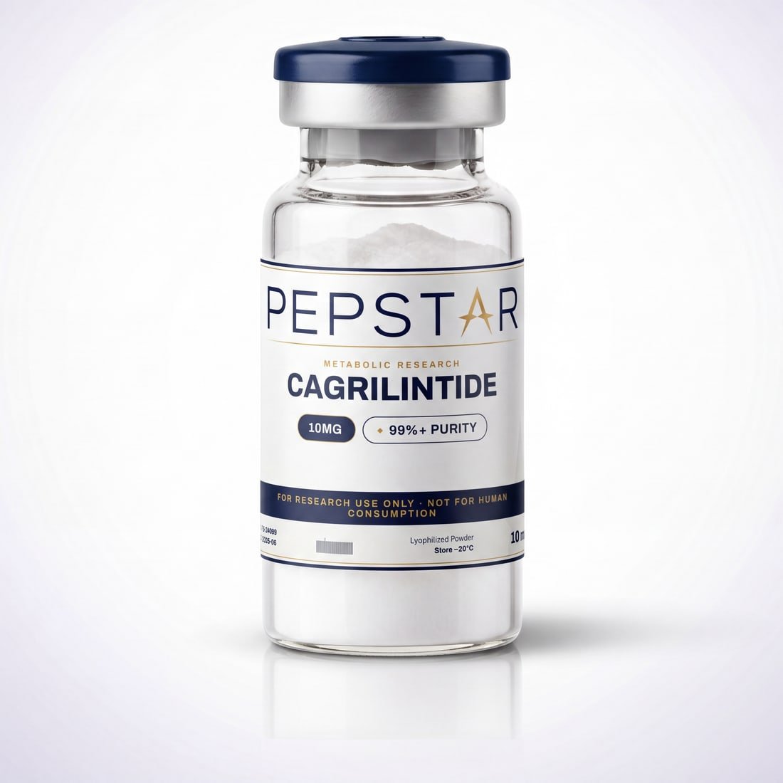 Cagrilintide research peptide vial