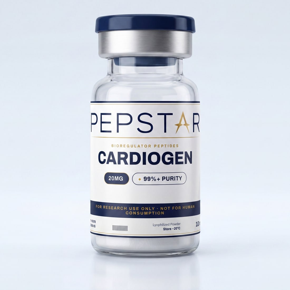 Cardiogen research peptide vial