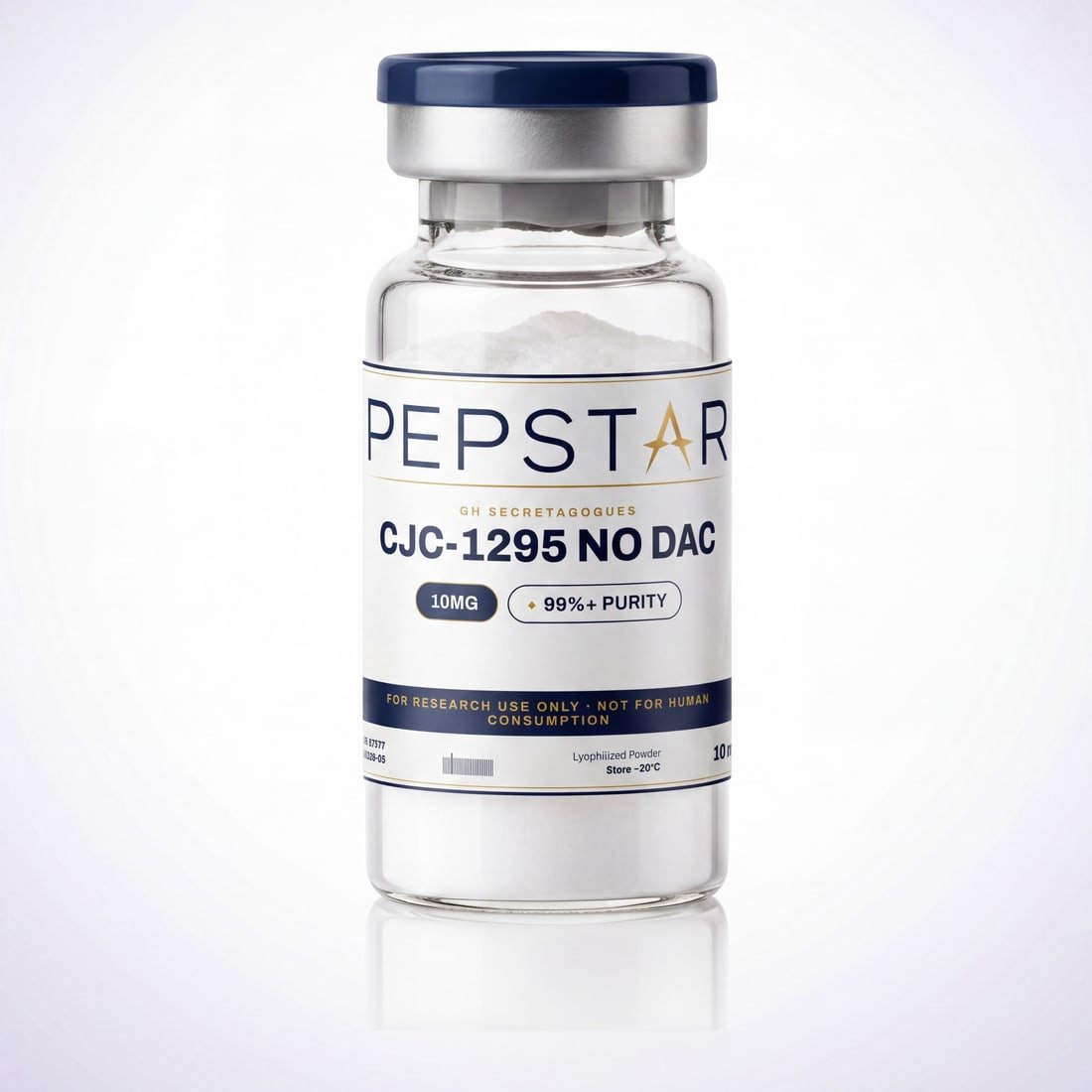 CJC-1295 No DAC research peptide vial