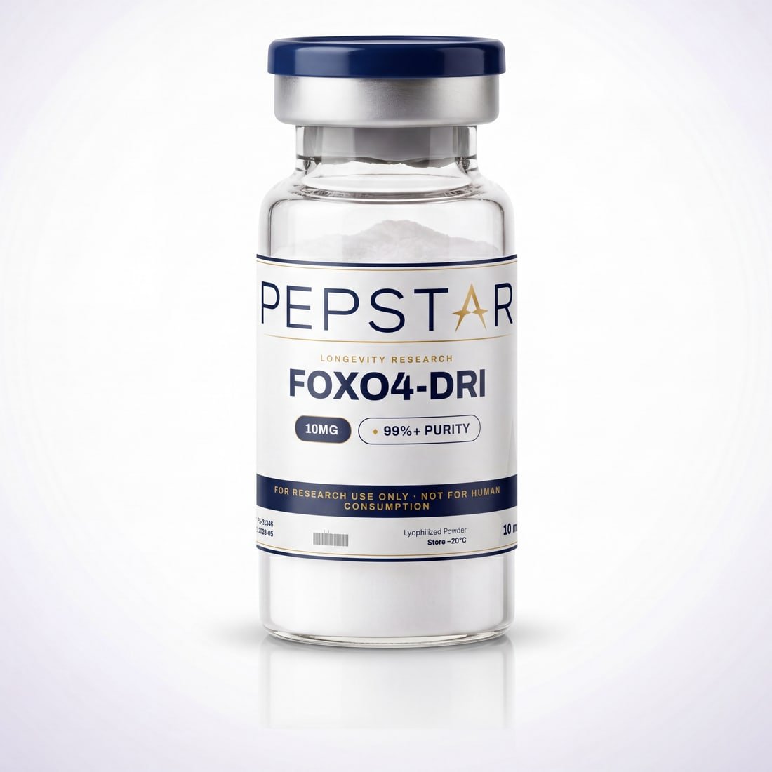 FOXO4-DRI research peptide vial