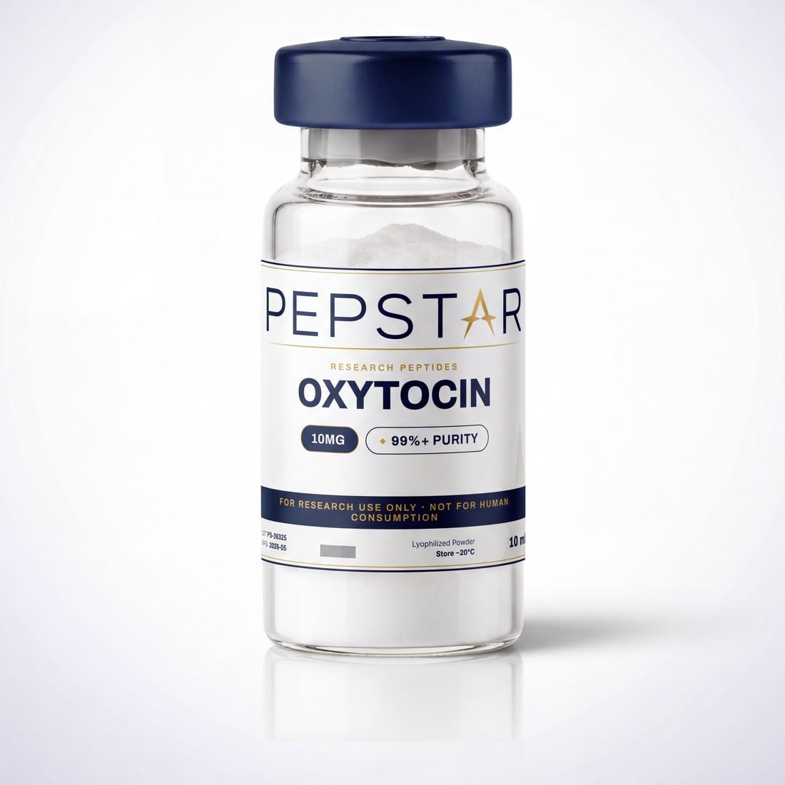 Oxytocin research peptide vial