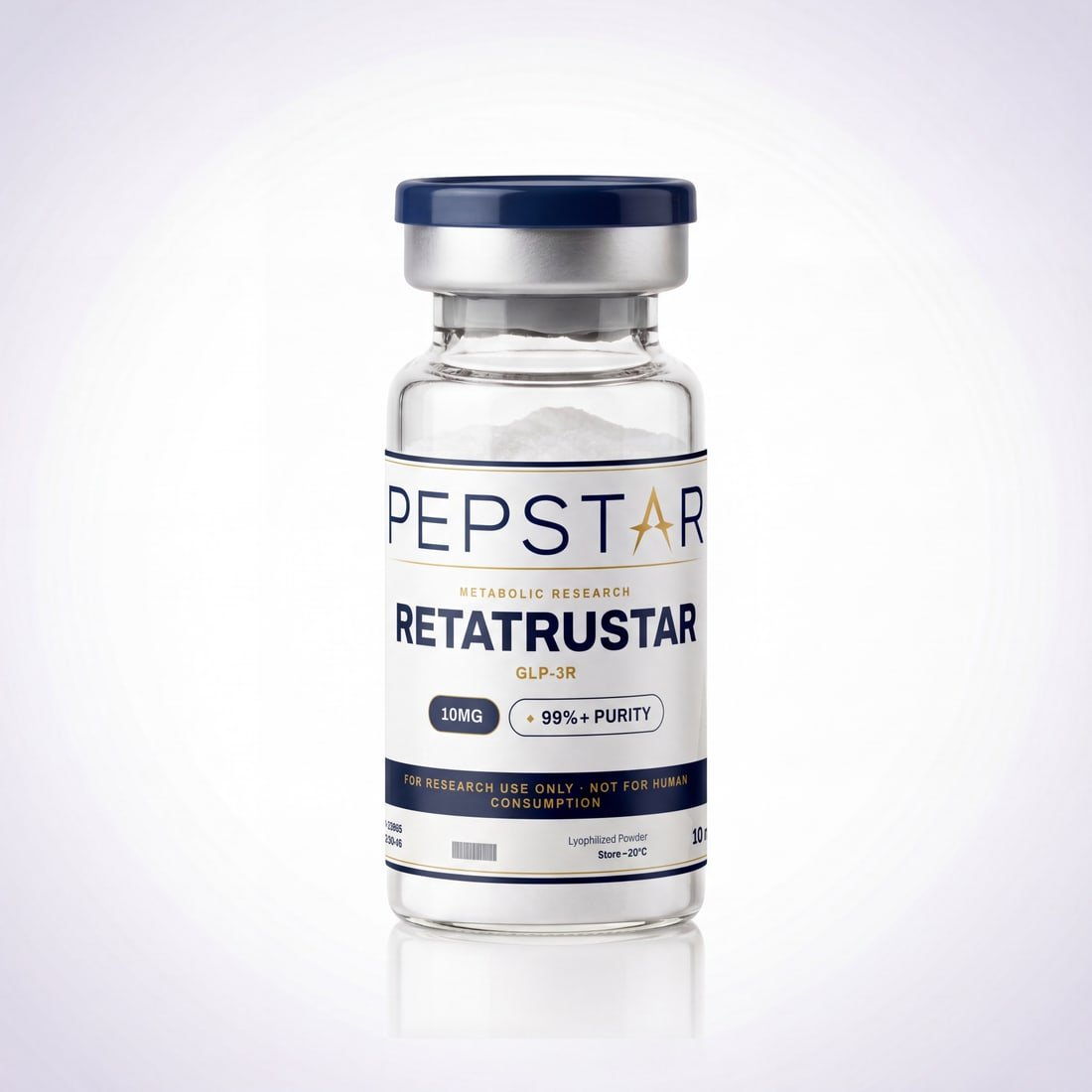 RetatruStar (GLP-3R) research peptide vial