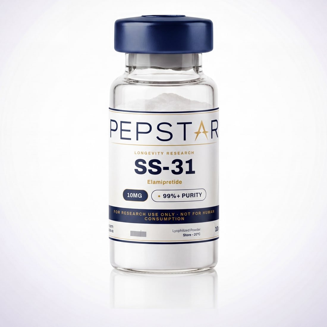 SS-31 (Elamipretide) research peptide vial