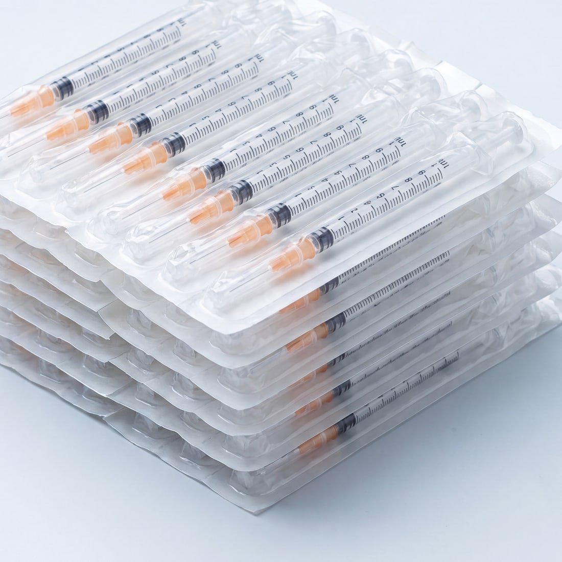 Syringes - 10 Pack research peptide vial