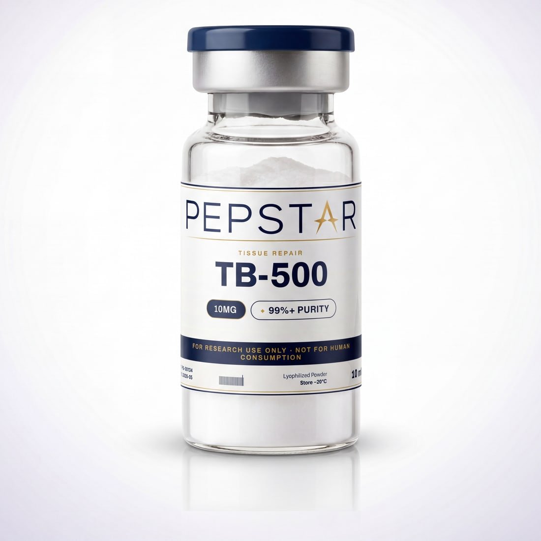 TB-500 research peptide vial